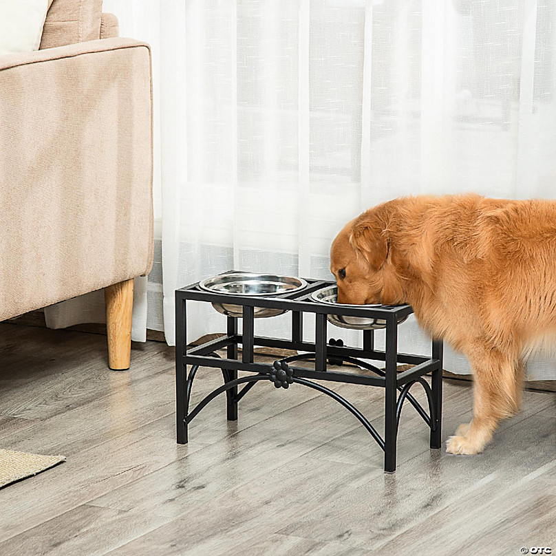 https://s7.orientaltrading.com/is/image/OrientalTrading/FXBanner_808/pawhut-double-stainless-steel-heavy-duty-dog-food-bowl-elevated-pet-feeding-station-17-inches~14225543-a03.jpg