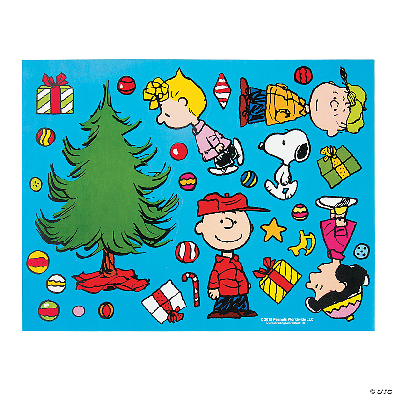 Peanuts® Christmas Sticker Scenes 12 Pc.