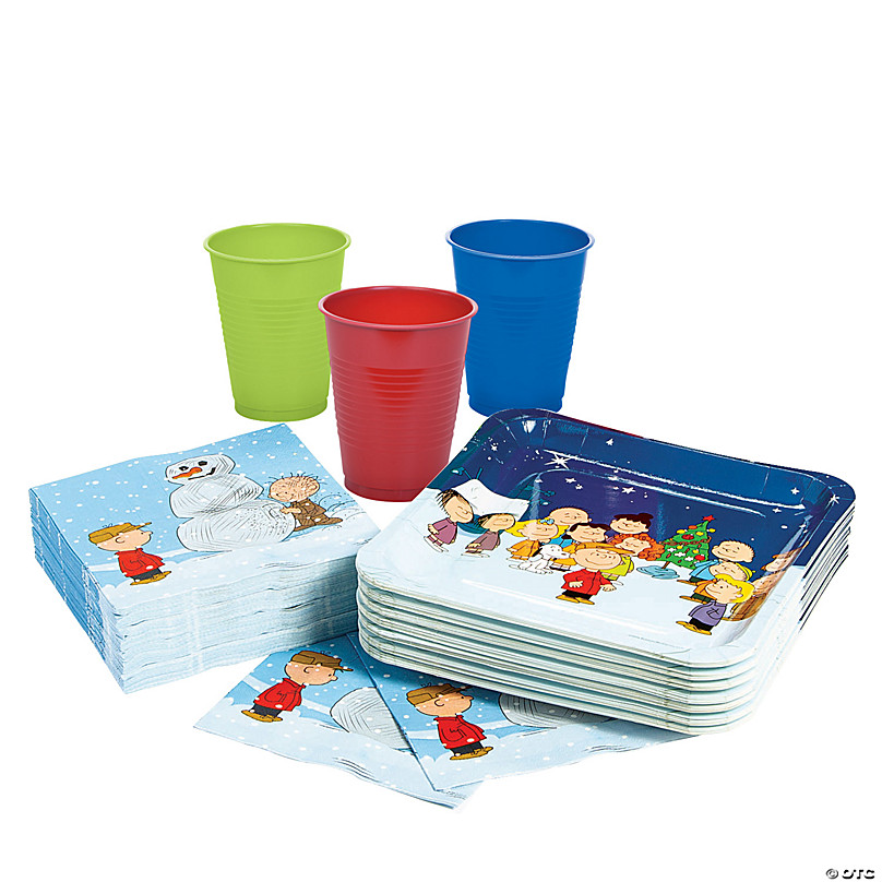 Peanuts® Christmas Plastic Cups (25 Piece(s))