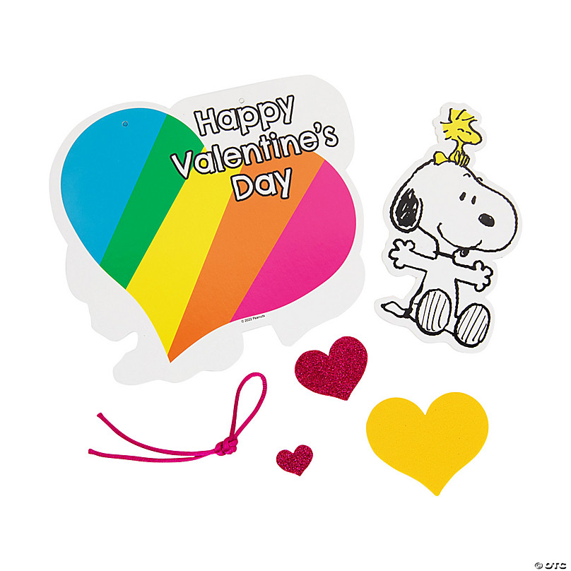 Peanuts® Valentine Heart Sign Craft Kit