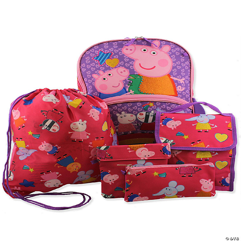 https://s7.orientaltrading.com/is/image/OrientalTrading/FXBanner_808/peppa-pig-girls-5-piece-backpack-and-lunch-bag-school-set-one-size-pink-purple~14380966.jpg