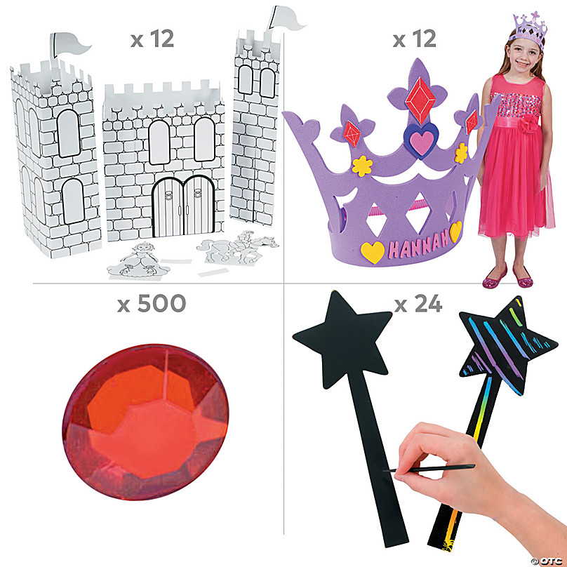 Ready to Paint Kit, DIY Princess Paint Kit, Princess Party Favors, Princess  Craft Kit, Pre Drawn Princess Kit, Kids Paint Kit Party, Paint 