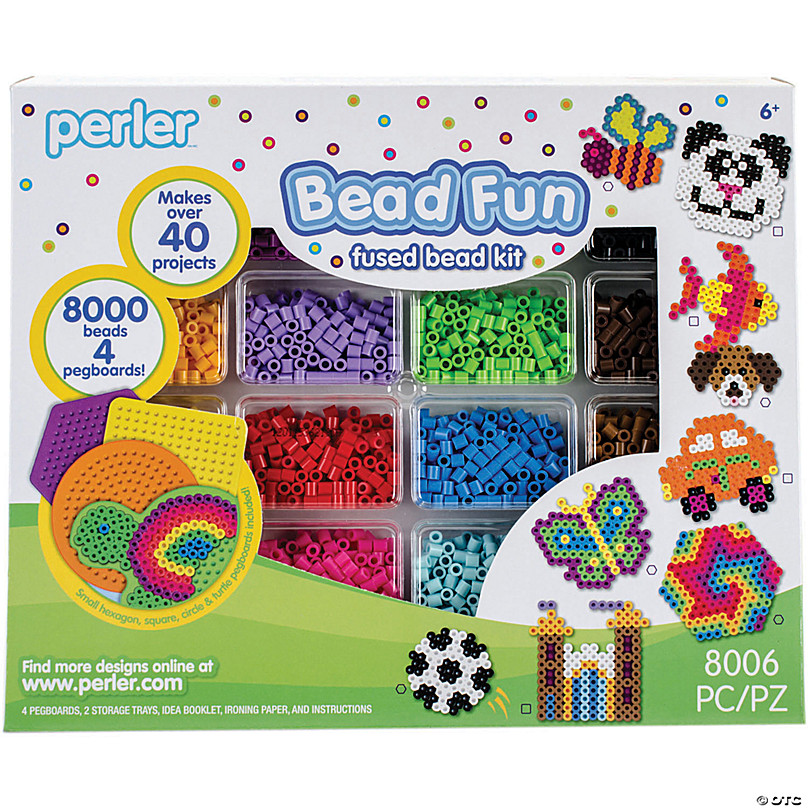 Perler 80-54379 Fun Beads Box Kit 2000pcs