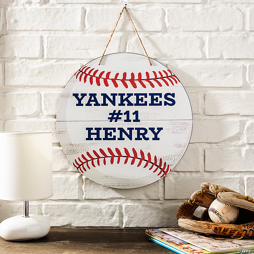 MLB New York Yankees Team Color and Logo Door Banner