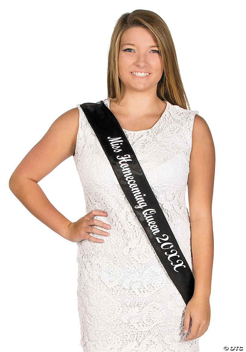 10-piece Prom King, Queen, and Court Sash Set