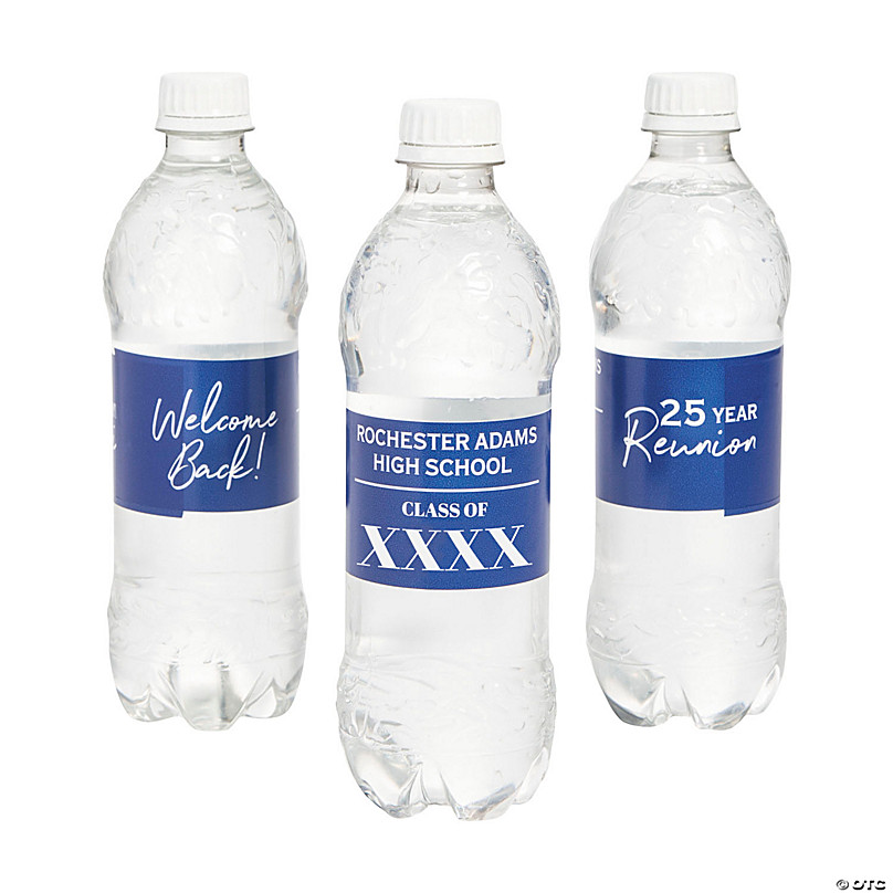 School Logo FIFTY/FIFTY Bottles