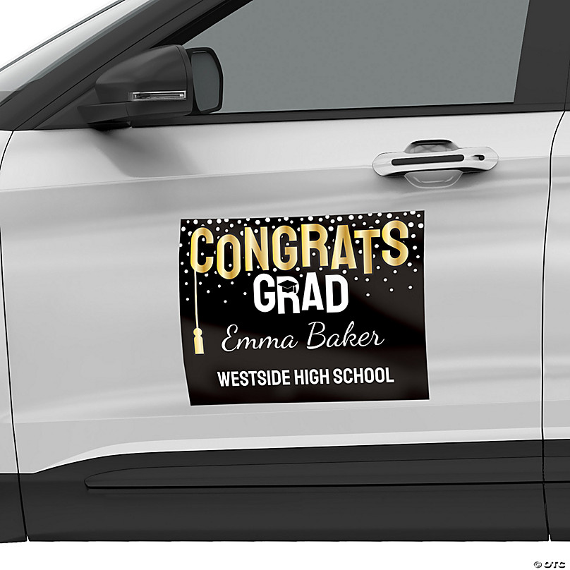 2023 Graduation Car Magnet, Graduation Magnetic Sign, Graduation Parade  Magnet, Customizable Grad Magnet, Adventure Begins