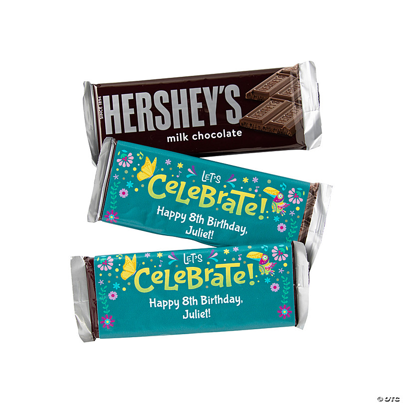Personalized Enchanted Party Candy Bar Labels - 12 Pc. | Oriental Trading