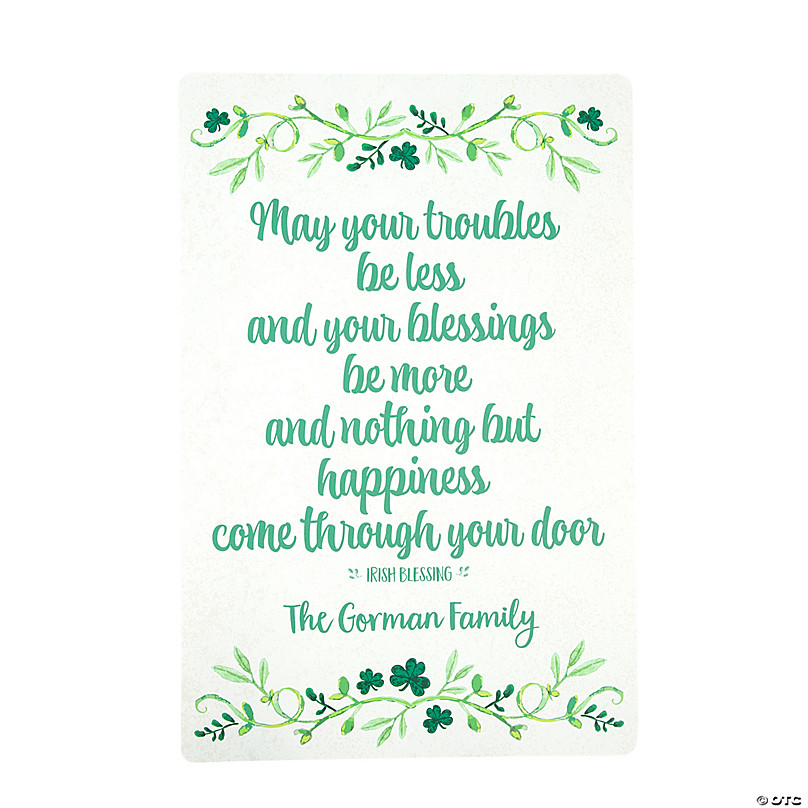 personalized-irish-blessing-sign-oriental-trading