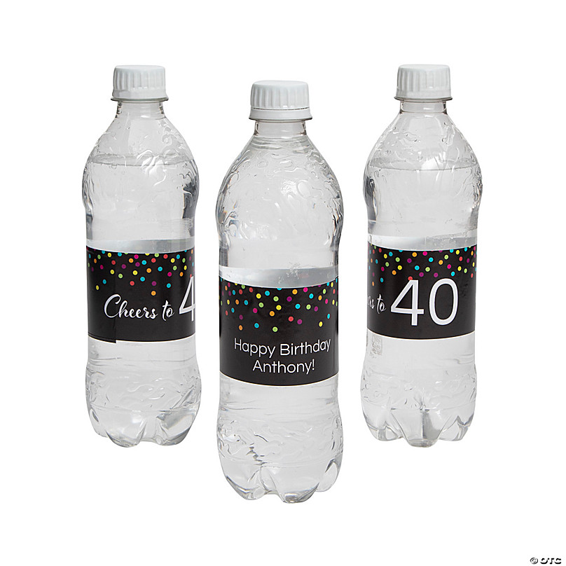 Happy Birthday' Water Bottle