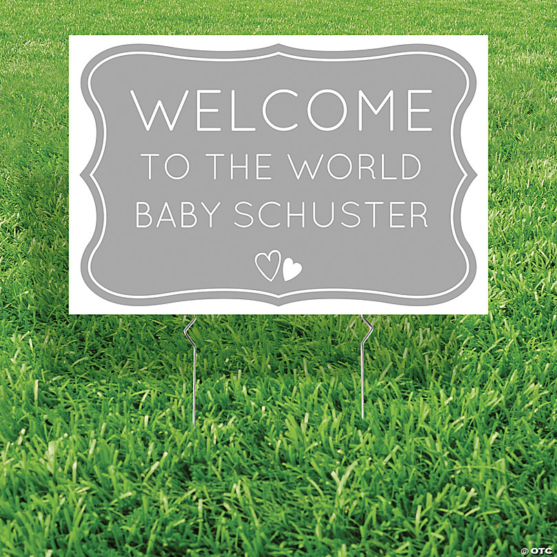 Baby Is Brewing Baby Shower Lawn Sign 