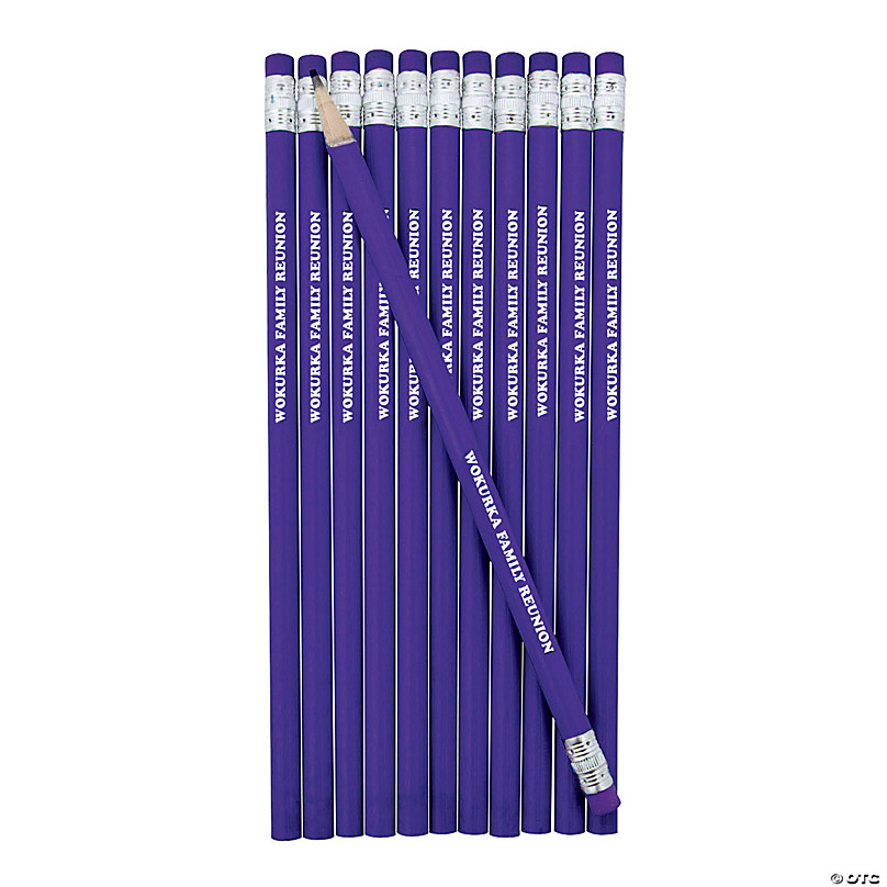 Personalized Pastel Pencils - 24 Pc.
