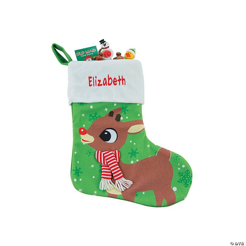 Stocking Filler Rudolph Freestanding Personalised Reindeer Christmas