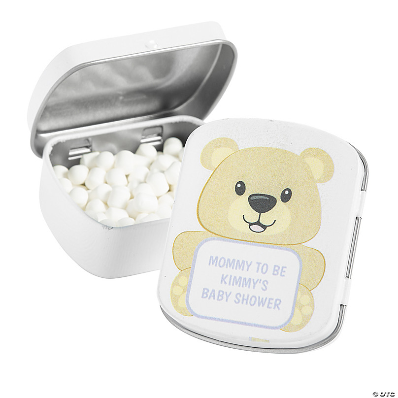 Baby Shower Mint Tins  Sweetly Wrapped Occasions