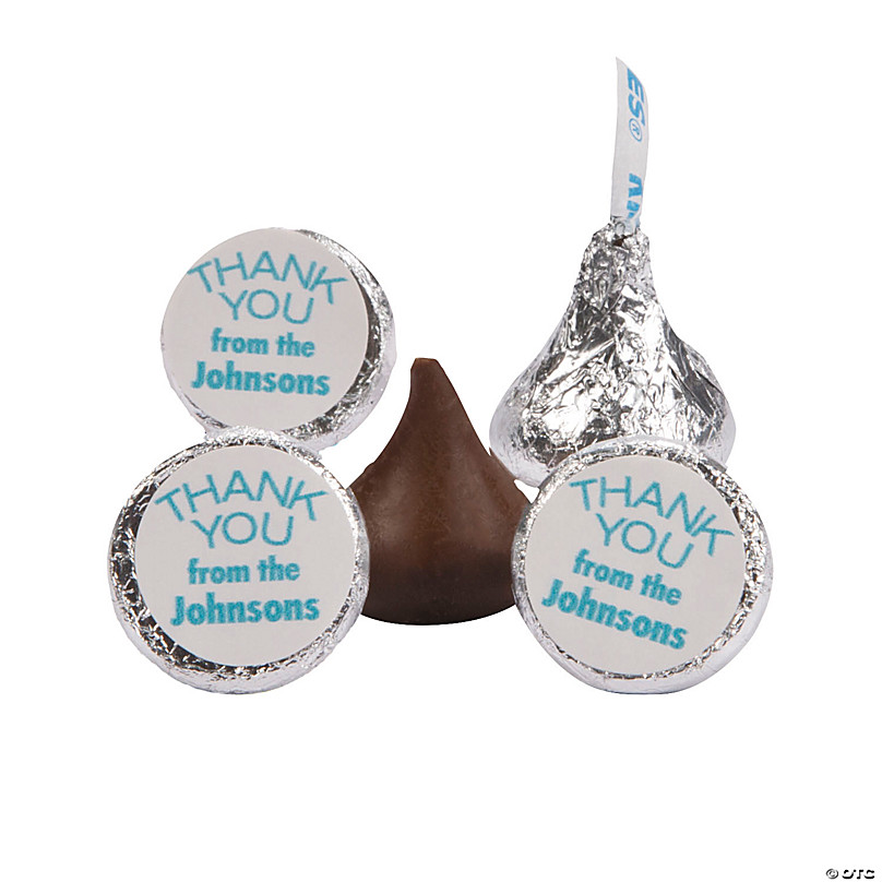 Set of 240 Surfing Beach Label for HERSHEY’S KISSES® chocolates Choc Candy Sticker Party Favor