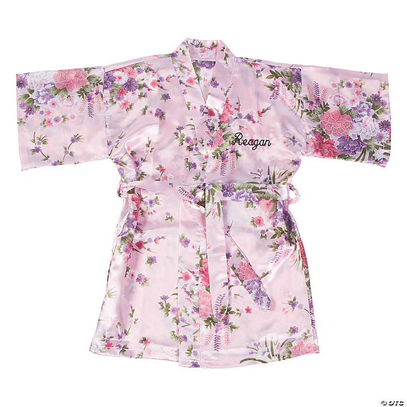 baby flower girl robe