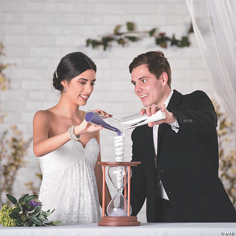 Hourglass sand store ceremony set