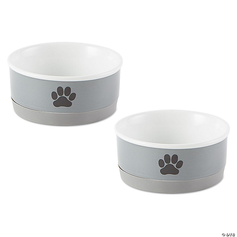 Ownpets Elevated Dog Bowls, Raised Food and Water Bowls with Adjustabl