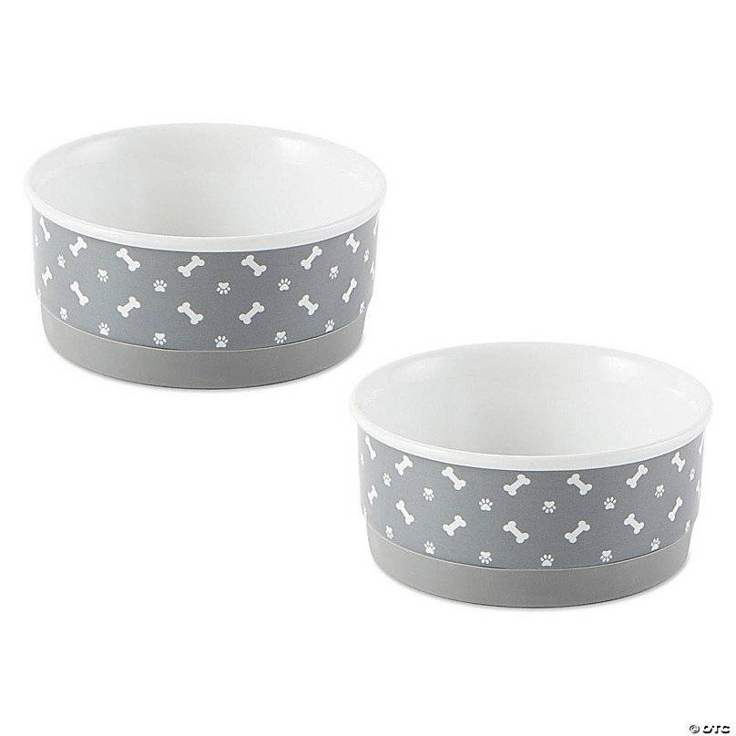 https://s7.orientaltrading.com/is/image/OrientalTrading/FXBanner_808/pet-bowl-tossed-bone-and-paw-print-gray-small-4-25dx2h-set-of-2~14351025.jpg