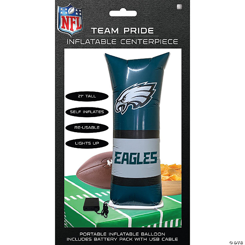 Philadelphia Eagles Talking Santa Tabletop Centerpiece