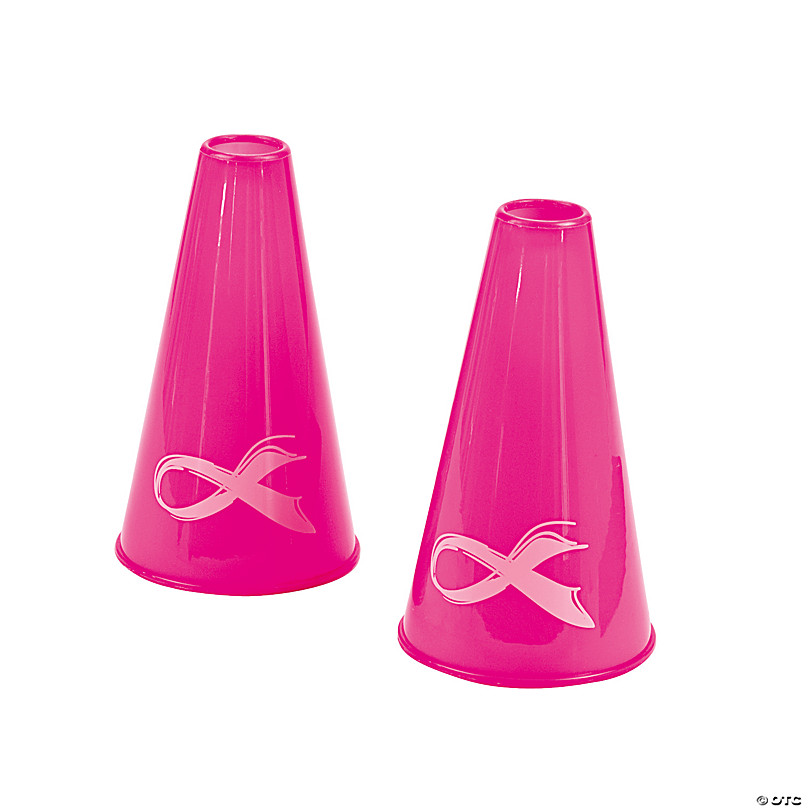 pink cheerleading megaphone