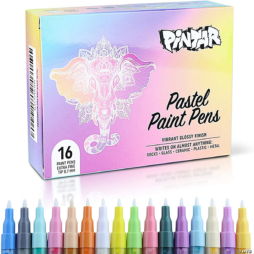 Pintar Acrylic Paint Markers - 14 Pack With 5 mm Tips / Default Title