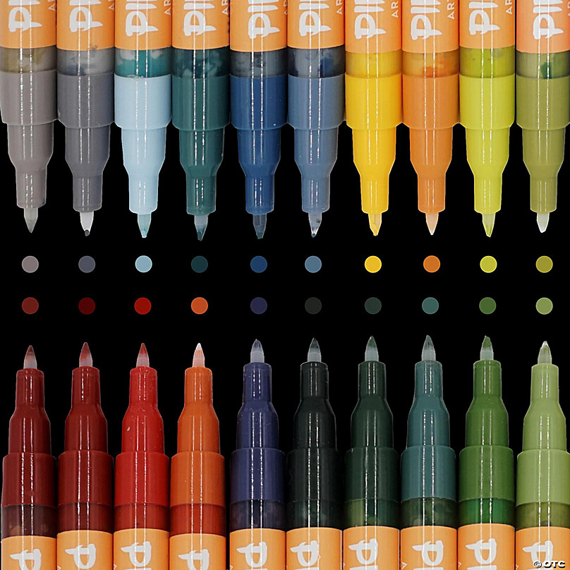 https://s7.orientaltrading.com/is/image/OrientalTrading/FXBanner_808/pintar-earth-tone-color-20-pack-paint-pens-acrylic-paint-pen-set-with-extra-fine-0-7mm-tip-use-on-rocks-canvas-glass-ceramics-plastic-porcelain~14173248.jpg