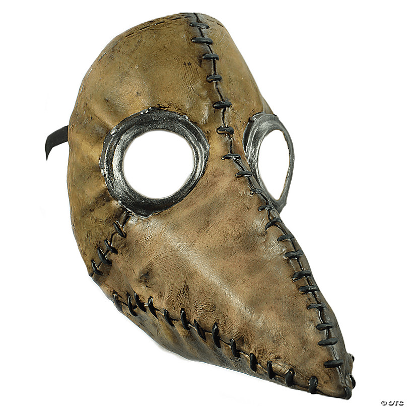 Plague Doctor Brown Latex Mask |