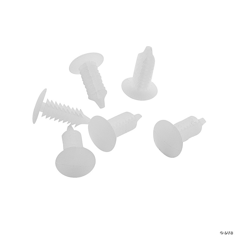 Plastic Rivets Pack 48 Pc. Oriental Trading