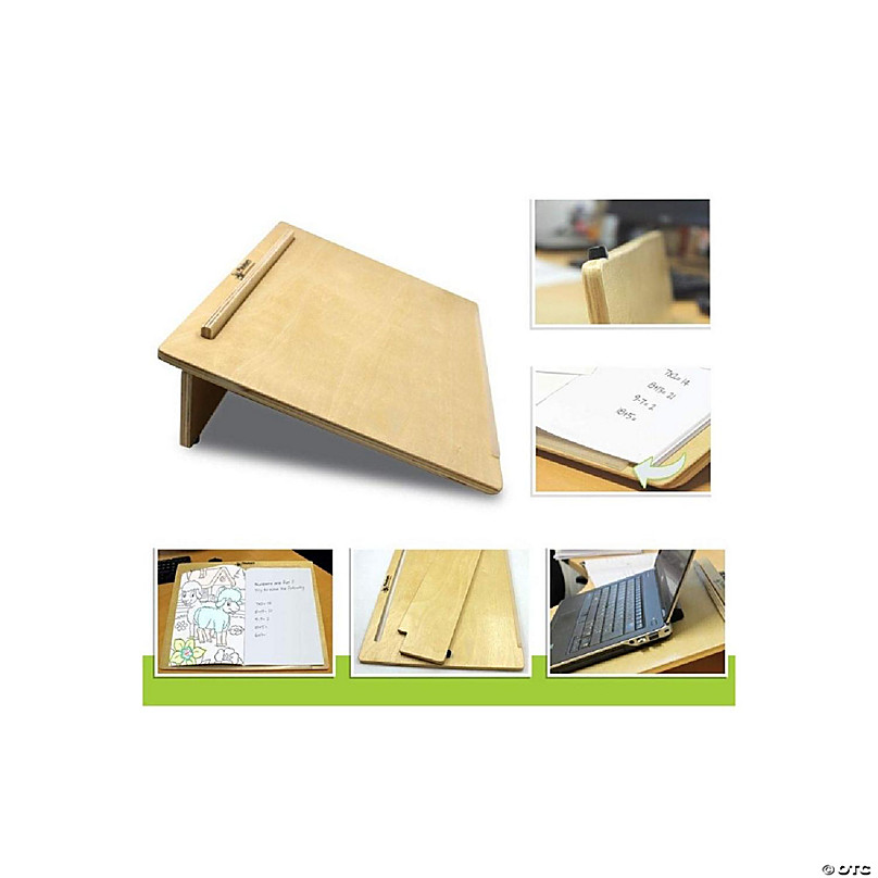 Playlearn Extra Wide Wooden Writing Slope
