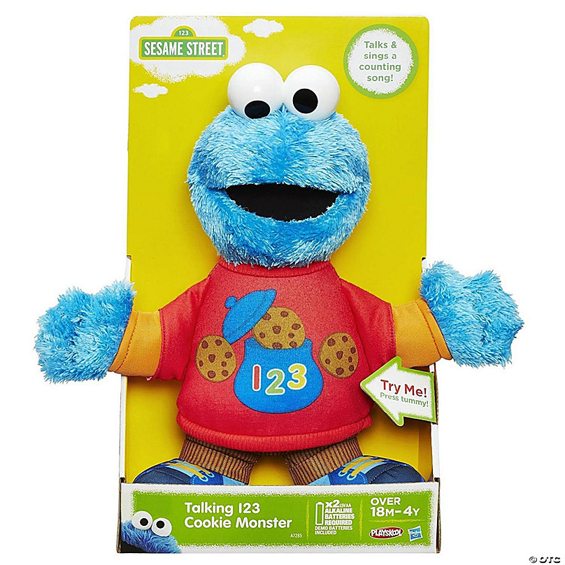 Sesame Street Talking 123 Cookie Monster Plush - Shop Baby Toys at H-E-B