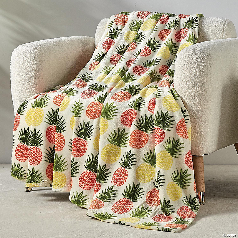 Margarita Pizza Round Fleece Throw Blanket 60 Inches