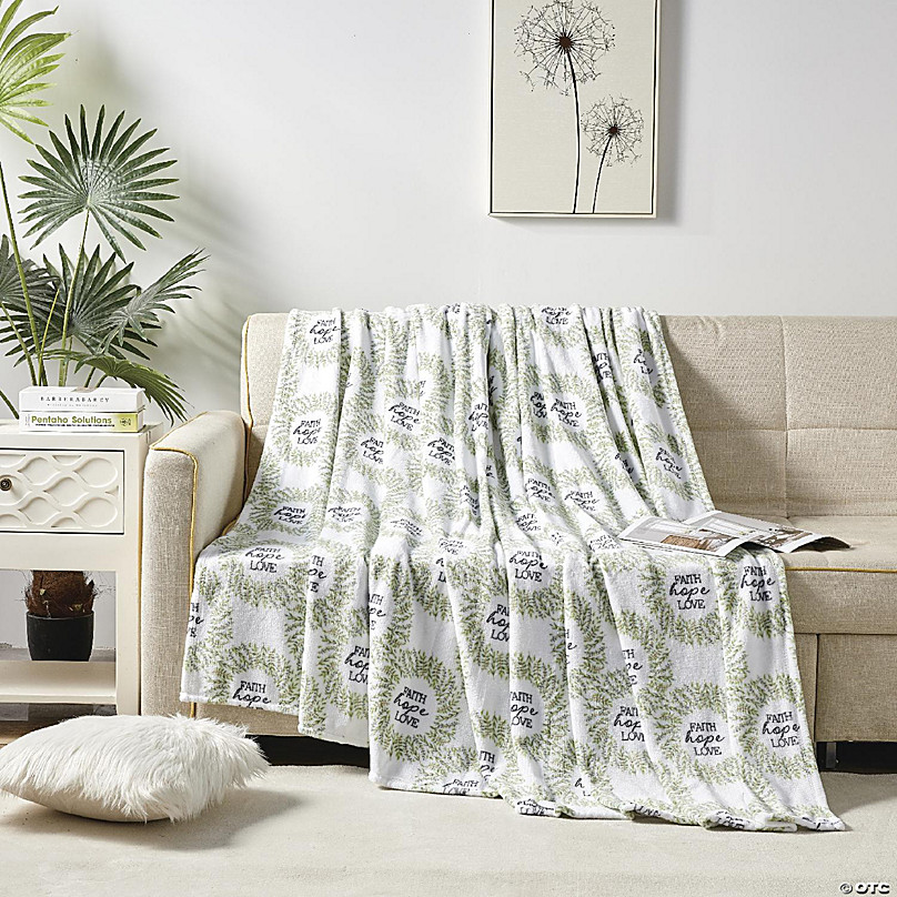 New York Jets 50 x 60 Farmhouse Throw Blanket