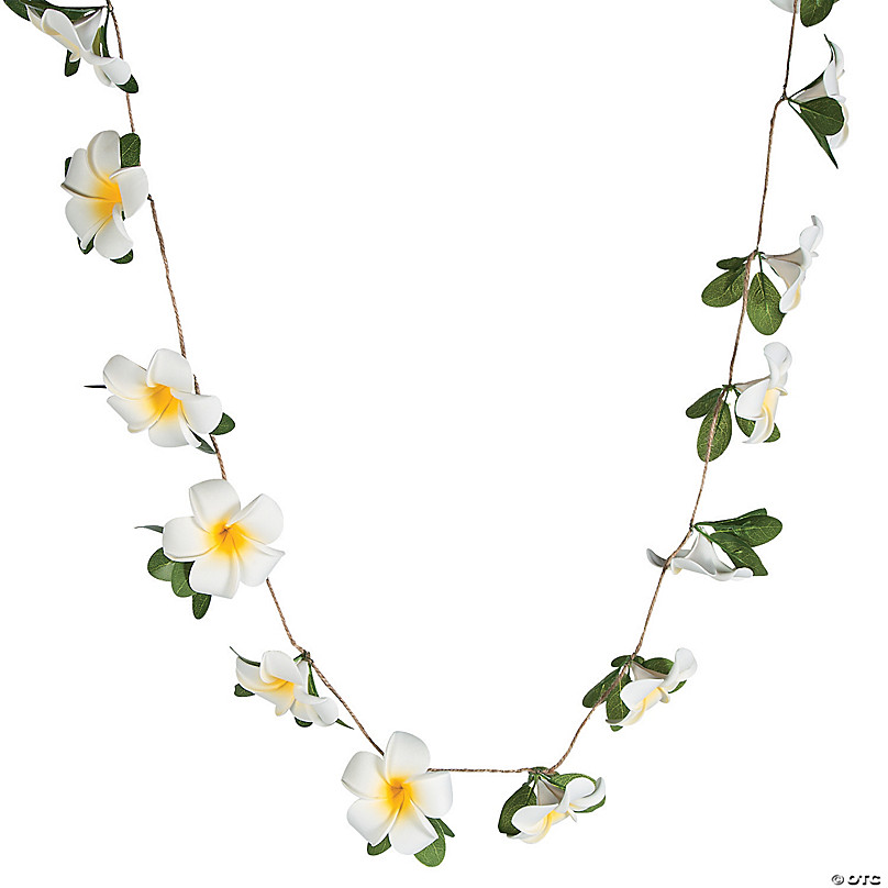 Tropical Paper Flower Garlands For Hawaiian Hawaiian Party - Temu