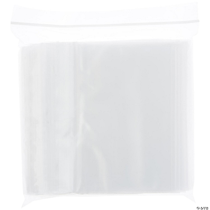 Plymor Heavy Duty Plastic Reclosable Zipper Bags, 4 Mil, 4 x 6 (Pack of  100) 