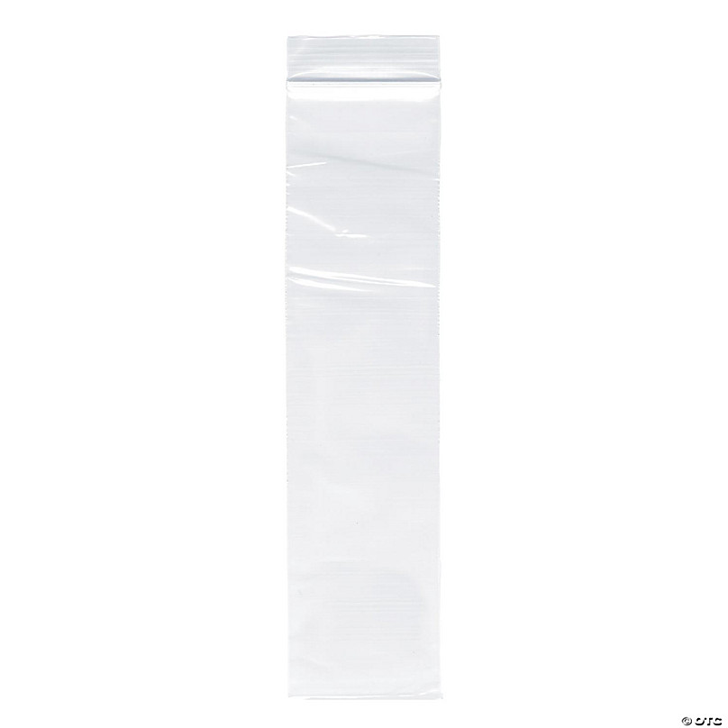 Plymor Zipper Reclosable Plastic Bags, 2 Mil, 2.5 x 3 (Case of 1,000)