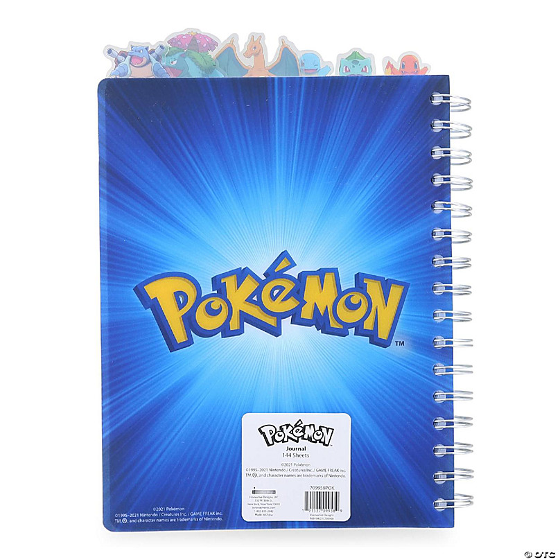 Pokemon Kanto Starters Evolutions Tab Journal Oriental Trading