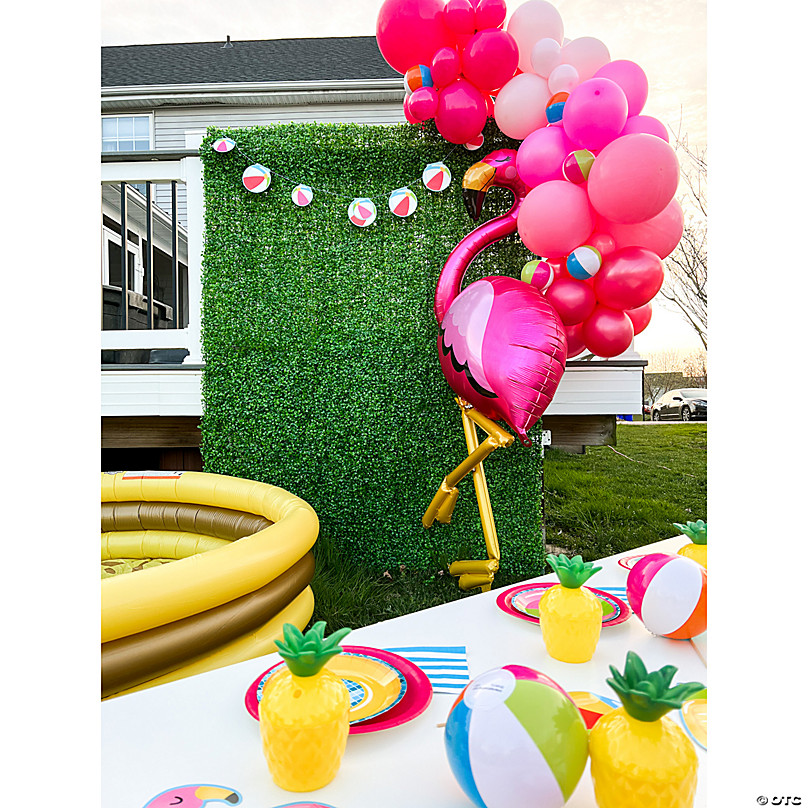 pool party balloon decorations