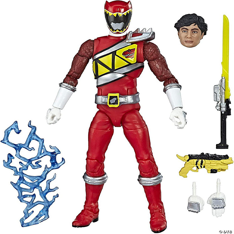  Power Rangers Lightning Collection Time Force Red Ranger 6-Inch  Premium Collectible Action Figure Toy with Accessories : Toys & Games