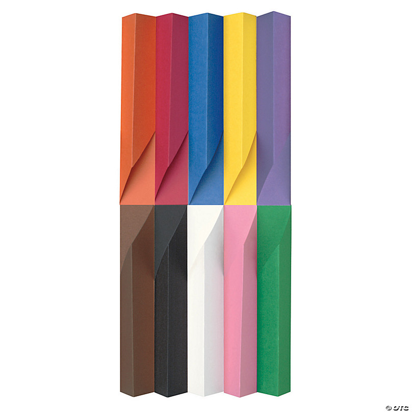 Prang (Formerly Art Street) Construction Paper 10 Assorted Colors Standard  Weight 9 x 12 250 Sheets