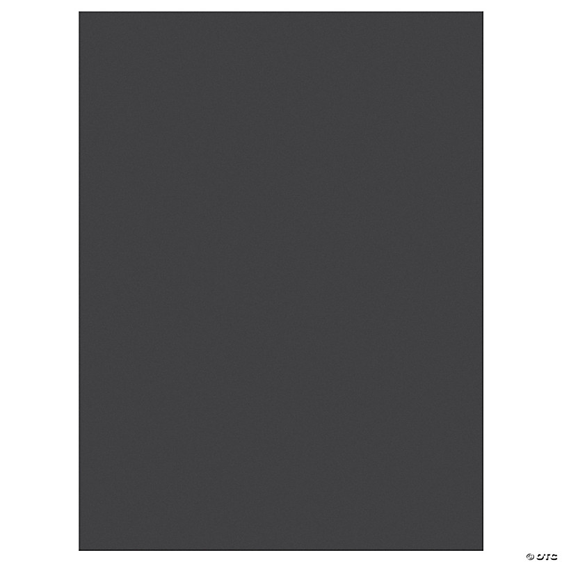 Prang Construction Paper, Black, 9 x 12, 50 Sheets Per Pack, 10
