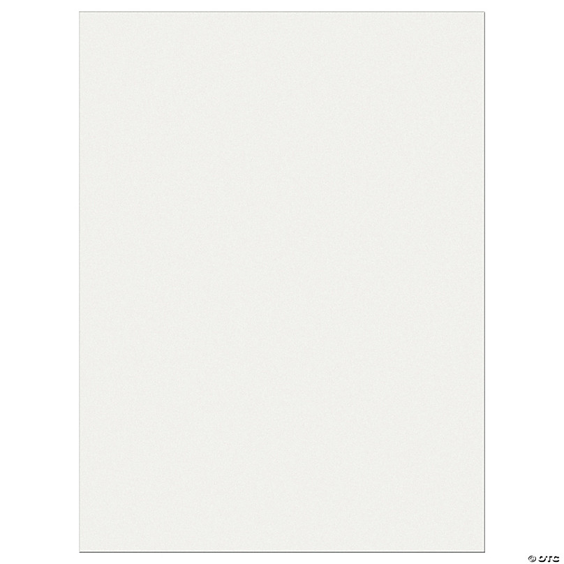 Prang (Formerly SunWorks) Construction Paper, White, 9 x 12, 50