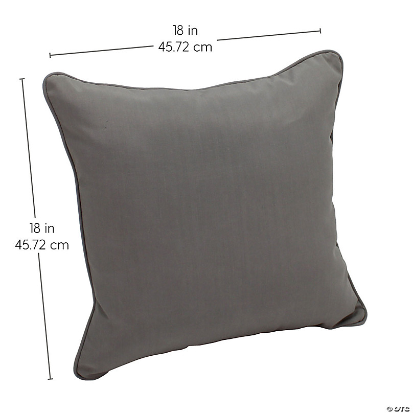 Indoor/Outdoor Square Pillow Insert 18 x 18