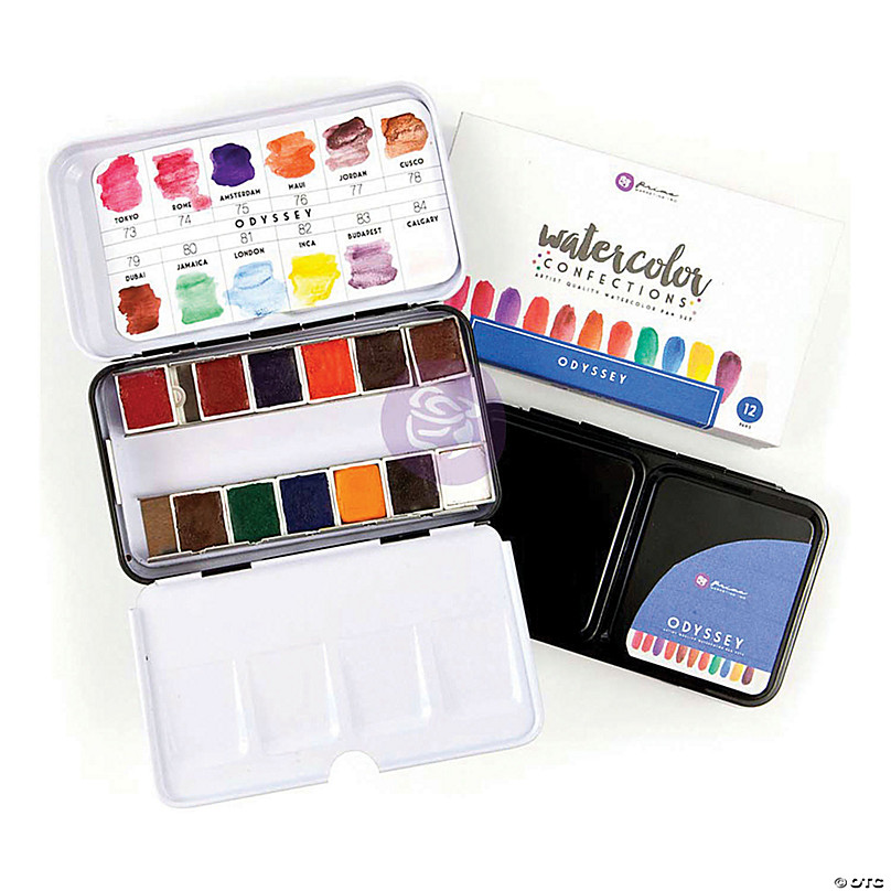 Rectangular Paint Palettes - 12 Pc.