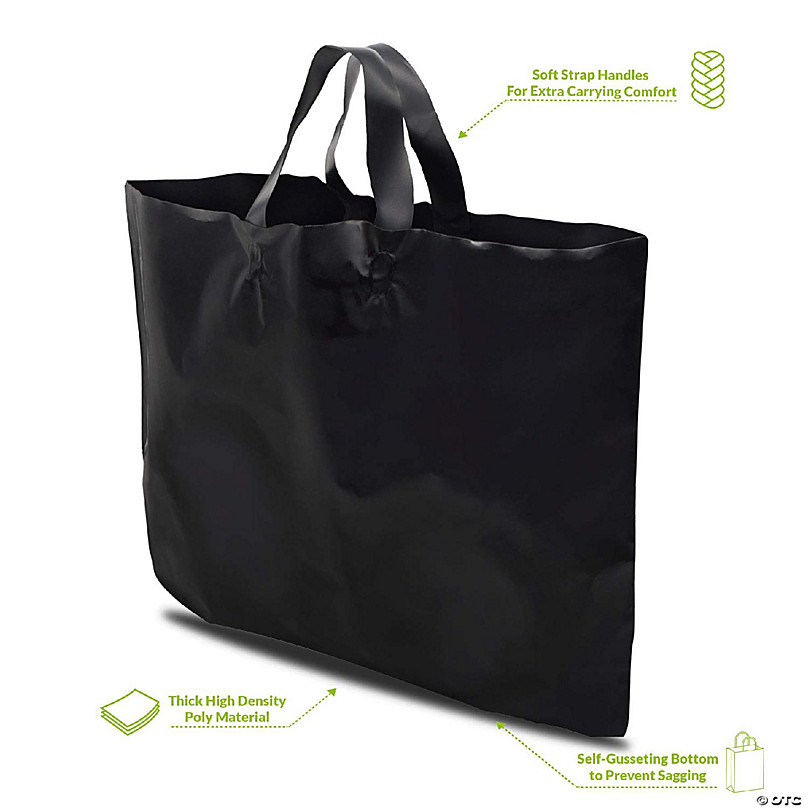 Prime Line Packaging Small Clear Plastic Bags with Soft Loop Handles Gifts  Bulk 50 Pcs 8x4x10, 50 Pcs - Harris Teeter