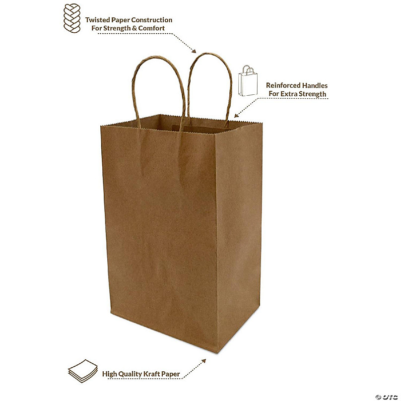 Brown paper hot sale gift bags