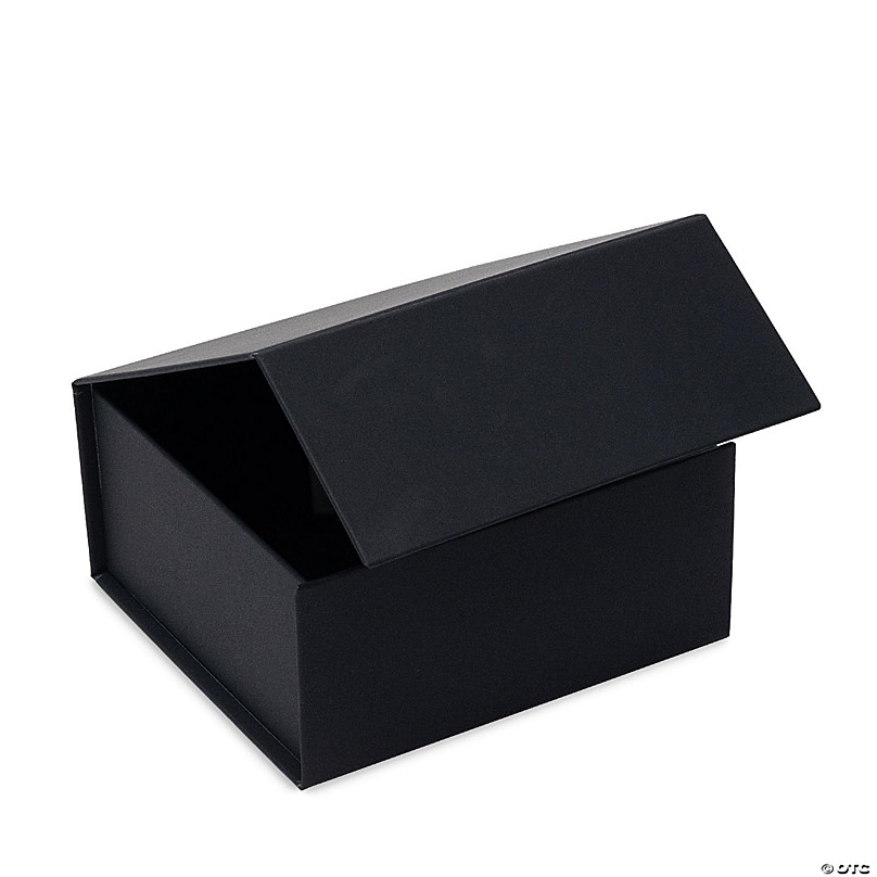 Magnetic Box Gift Boxes Packaging Cardboard Keepsake Folding Black Box With  Lid For Christmas Halloween Wedding Valentine'S Day - AliExpress