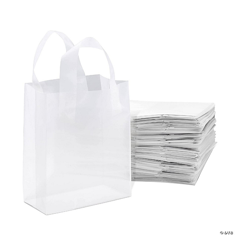 Prime Line Packaging White Paper Bags, Extra Small Paper Bags with