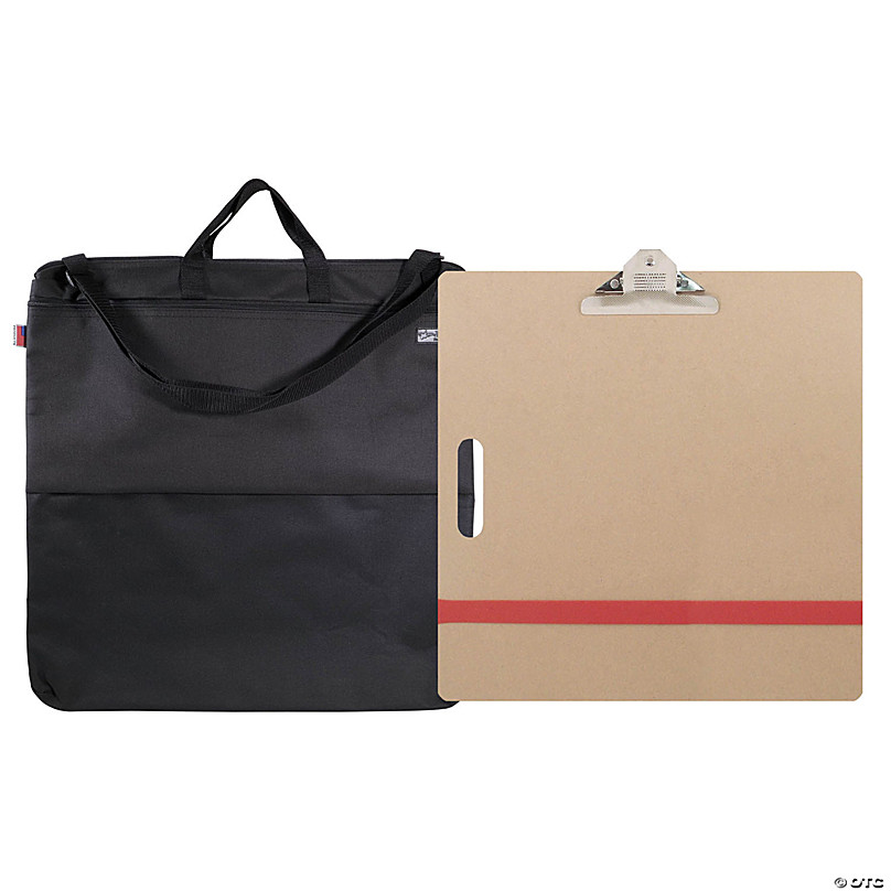 Pro Art Organizer Tran Nylon Portfolio Bag 20x 20 With Sketch Board