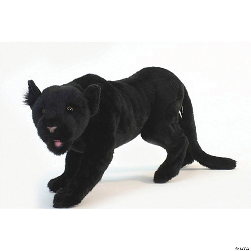 Prowling Black Panther Plush Animal - Discontinued